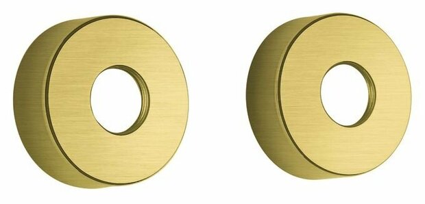 Damixa 1364379 acc rozetten 3/4&quot; (set) mat messing pvd