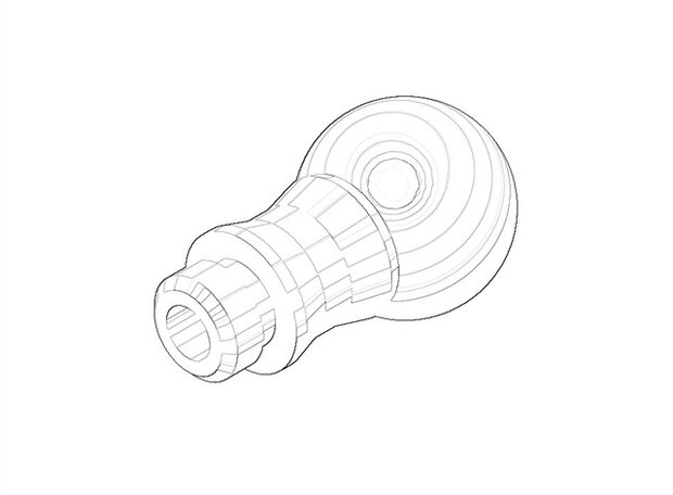 Dornbracht 092036004-00 Poign&eacute;e chrom&eacute;e