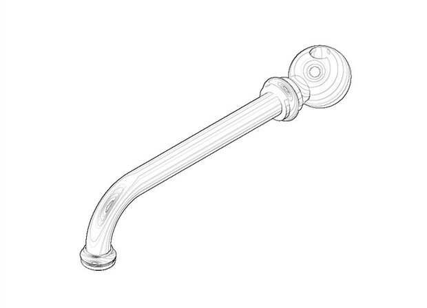 Dornbracht 04282505011-00 Bec chrom&eacute;