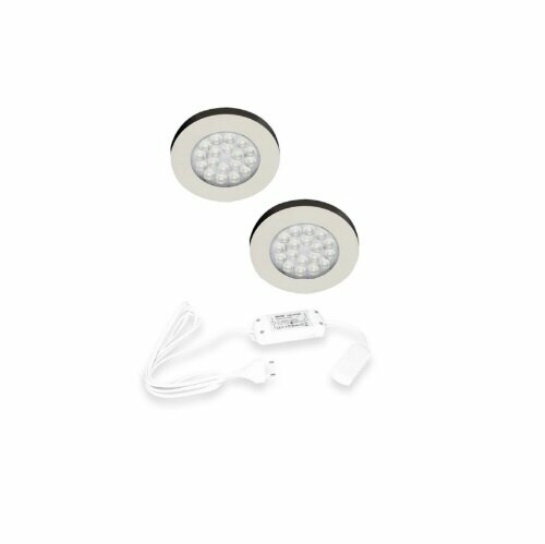 Hera LVSET5ERWI ER led set 5 spots rvs-look