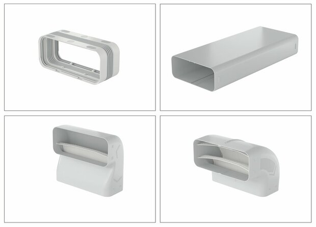 Airpart 4058130 Prime flow&reg; set NL, gris clair