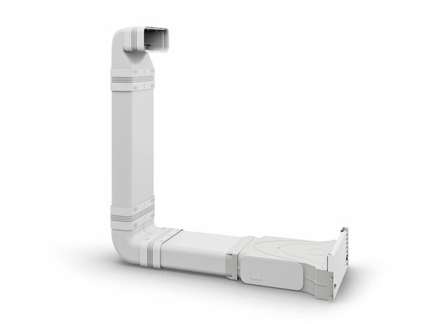 Airpart 4051042 Prime 150 GREENflow, lot de 2 bo&icirc;tes &agrave; filtres GREENflow, couleur acier inoxydable