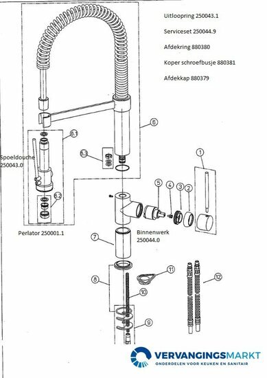 Lavanto Professional 250043 onderdelen