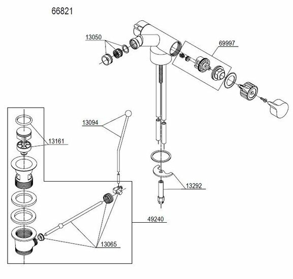 Damixa Architect 66821 onderdelen