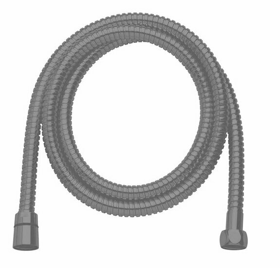 Damixa 7665261 acc doucheslang 1500mm metaal mat zwart