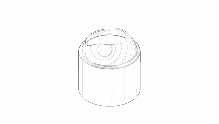 Dornbracht 091102292-06 Kapje/huls platina mat