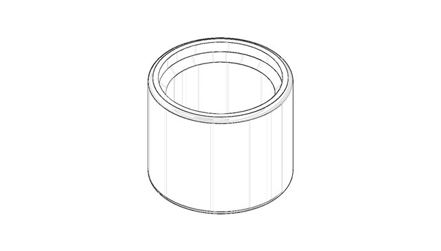 Dornbracht 092102143-06 Capuchon/manchon platine mat