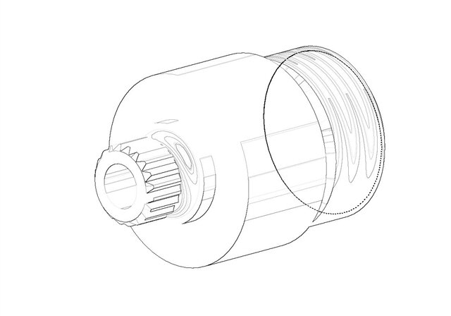 Dornbracht 081797511-00 Support chrome