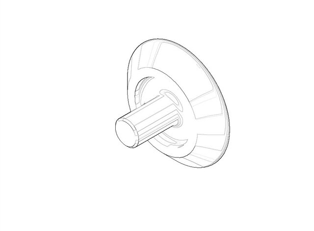 Dornbracht 093030132-00 Plaque de recouvrement chrom&eacute;e