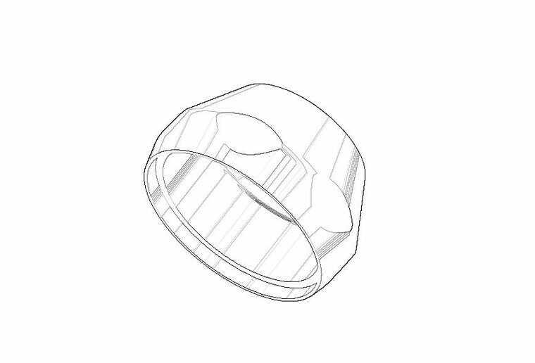 Dornbracht 092331003-06 Bevestiging platina mat