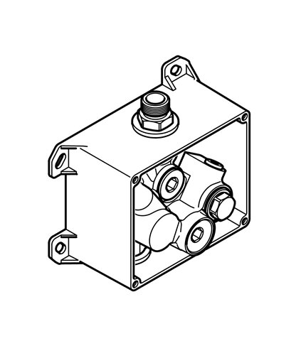 Dornbracht 3574297090 eSET Mitigeur de lavabo sans contact z/r&eacute;glage de la temp&eacute;rature v/bouton sur pied