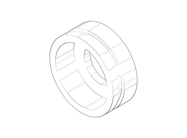 Dornbracht 092102089-00 Capuchon/manchon chrom&eacute;