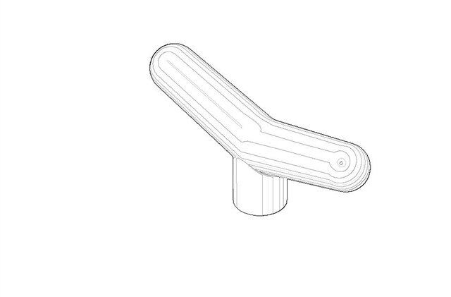 Dornbracht 092094001-00 Poign&eacute;e chrom&eacute;e