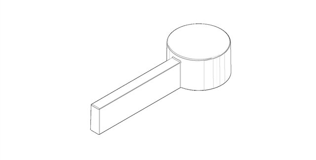 Dornbracht 092078057-00 Levier chrome