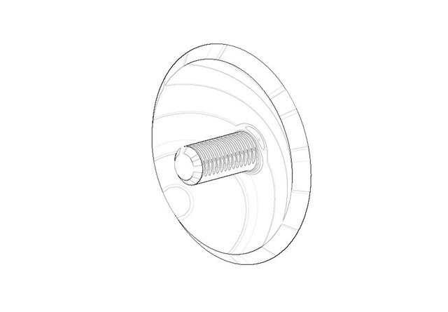 Dornbracht 093030060-00 Plaque de recouvrement chrom&eacute;e