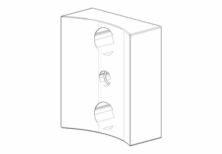 Dornbracht 081010530-06 Houder platina mat