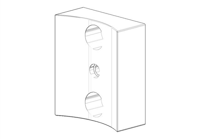 Dornbracht 081010530-00 Support chrome