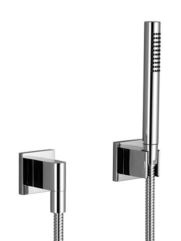 Dornbracht 27808980-00 Ensemble de douche avec rosaces chrome