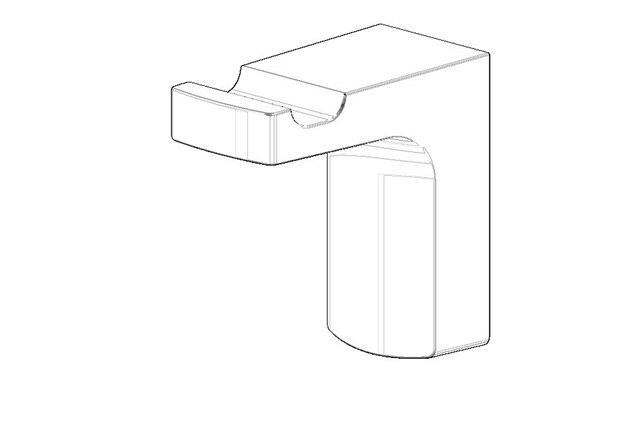 Dornbracht 081860523-00 Support chrome