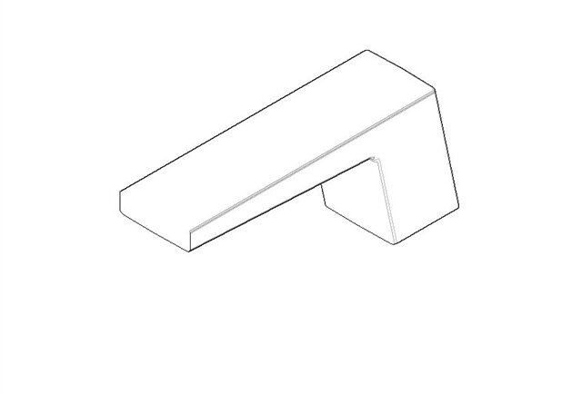 Dornbracht 092073201-00 Poign&eacute;e chrom&eacute;e