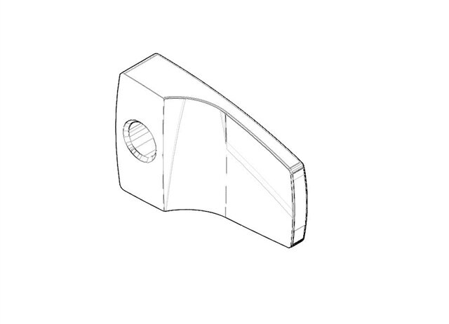 Dornbracht 092020030-00 Tirette/bouton chrom&eacute;