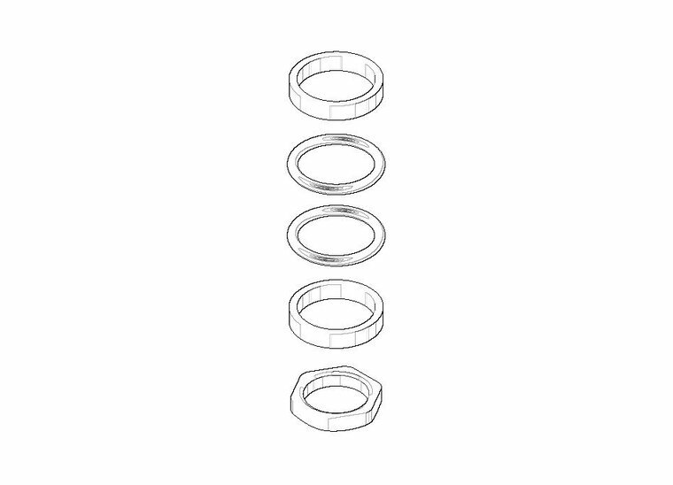 Dornbracht 9023100120090 Bevestiging