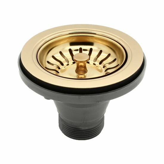 Franke Korfplug Messing Goud - Universeel