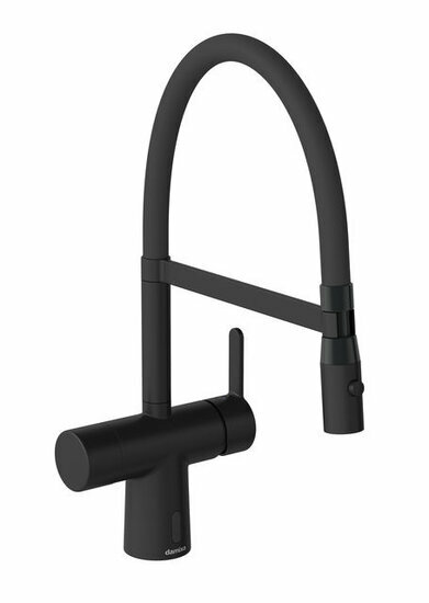 Damixa 7416261 silhouet touchless keukenkraan mat zwart