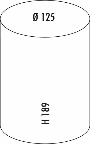 Wesco Voorraadpotje Classic Line, Voorraadbak, rood