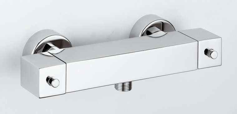 Paffoni LEQ268ST Thermostat de brassage 1/2" NIVEAU Acier LEQ268