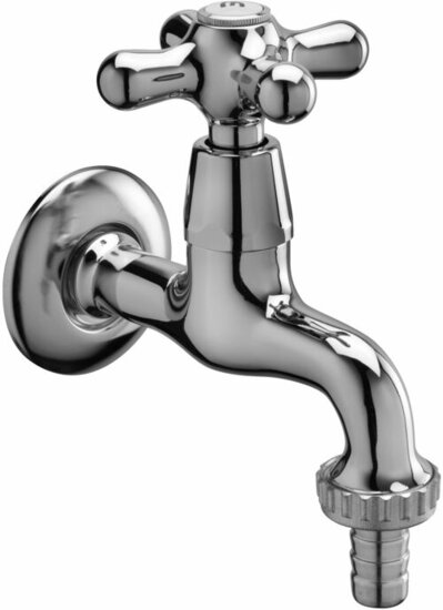 Double grue service 1/2 &laquo; ALTO Couleur Chrome +