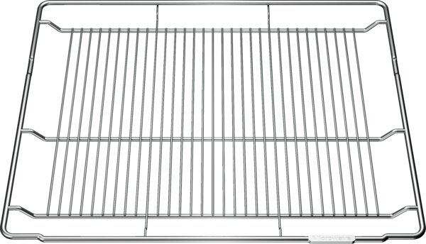 Grille de cuisson et de r&ocirc;tissage universelle pour fours compacts avec micro-ondes Siemens Bosch 00577584