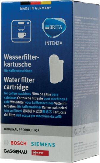 Filtre &agrave; eau Siemens Bosch 17000705 Brita Intenza pour machines &agrave; caf&eacute; enti&egrave;rement automatiques