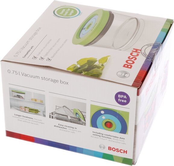 Bo&icirc;te de rangement sous vide Bosch Siemens 17002893 pour mixeurs Bosch VitaPower s&eacute;rie 8