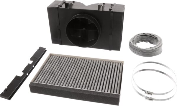 Kit de d&eacute;marrage de recirculation CleanAir Bosch Siemens 17006606 avec filtre anti-vis iQ500700