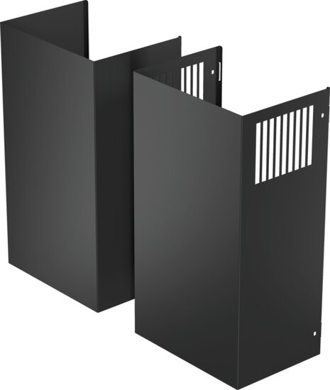 Hottes aspirantes Bosch Siemens 17008523 avec extension de chemin&eacute;e noire