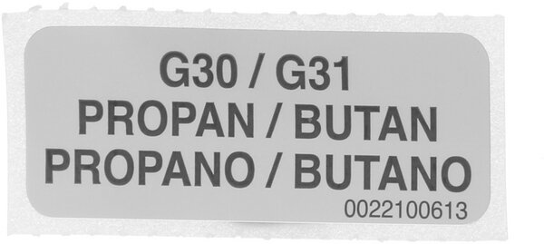 Ensemble de buses de gaz en bouteille Bosch Siemens 00620129