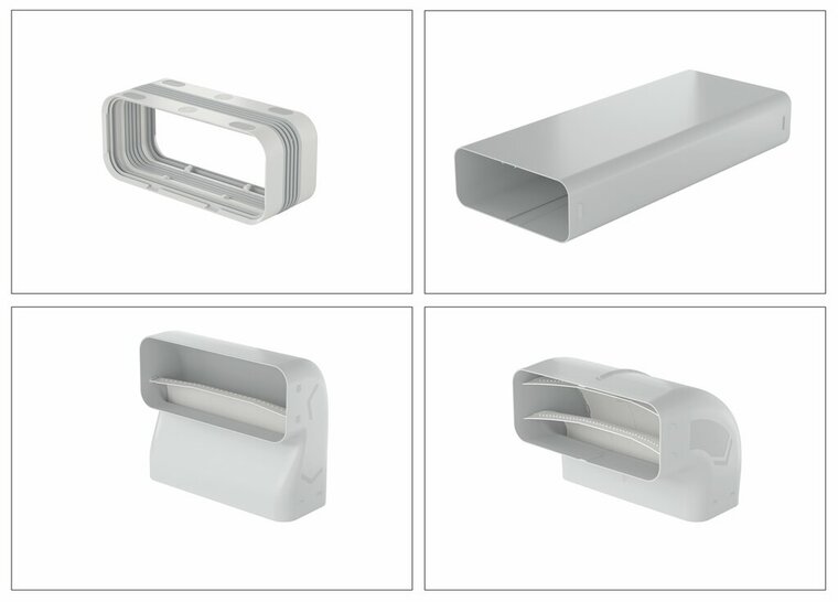 Airpart 4058130 Prime flow&reg; set NL, gris clair