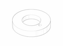 Dornbracht 092810112-06 Rozet platina mat