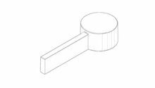 Dornbracht 092078058-06 Hendel platina mat
