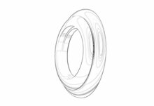 Dornbracht 092735002-06 Rozet platina mat