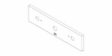 Dornbracht 092778031-06 Rozet platina mat