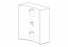 Dornbracht 081010530-06 Houder platina mat