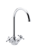 Damixa 3702000 tradition wastafelmengkraan chroom (met waste)