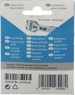 Bosch Siemens 17000335 Couteau grattoir &agrave; verre plaques vitroc&eacute;ramiques 5 pi&egrave;ces