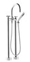Dornbracht 25943892-00 M&eacute;langeur bain 2 trous pour installation libre avec set de douche chrome